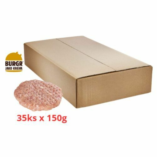 Mrazený Kurací Burger 35x150g Burgr jako kráva
