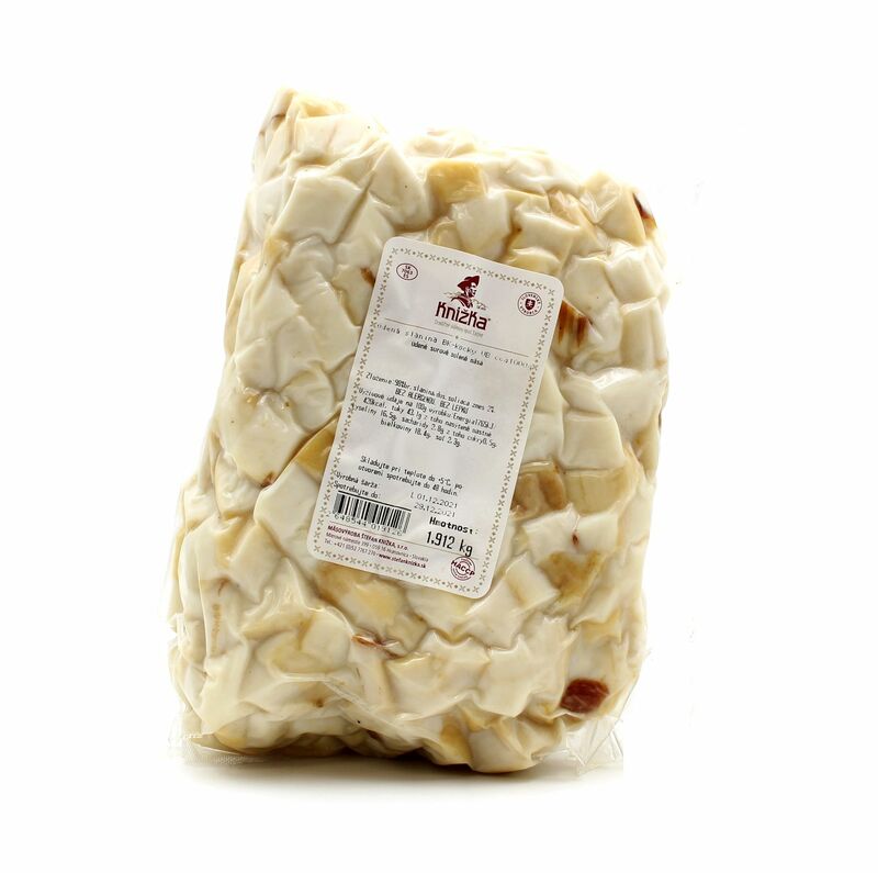 Slanina údená bez kože kocky cca 2kg Knižka