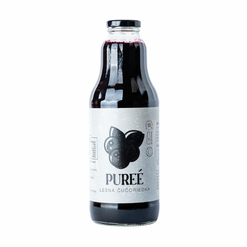 Pyré lesná čučoriedka 1l Pureé