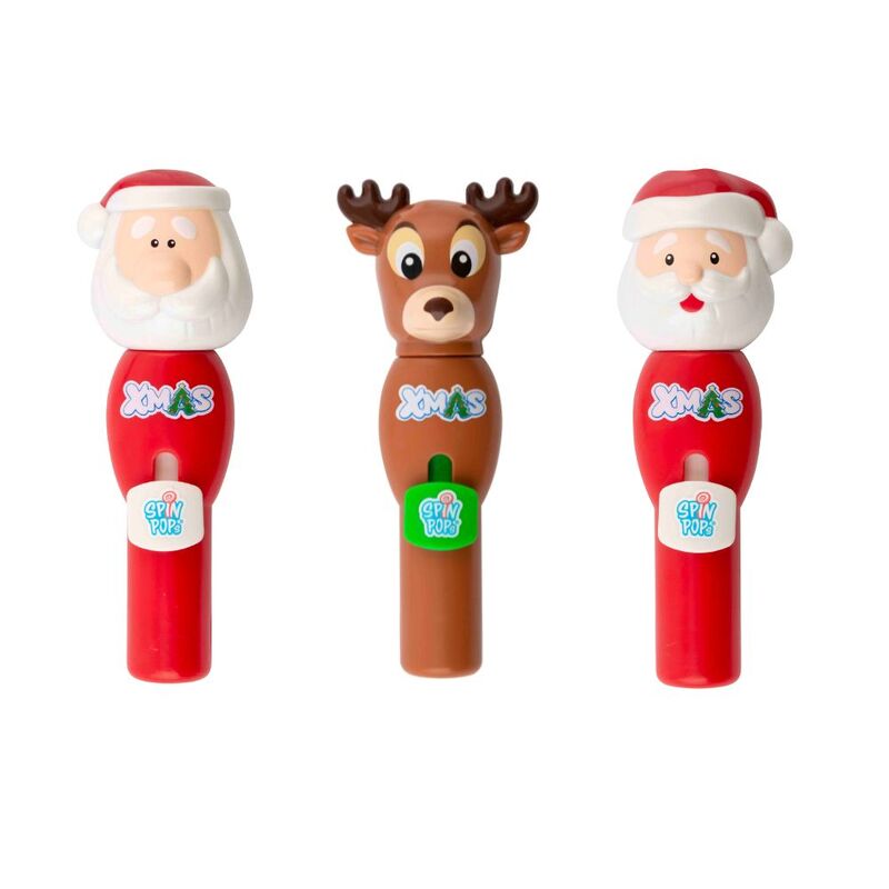 Xmas Spin Pops lízanka 8g Sweet in Fun