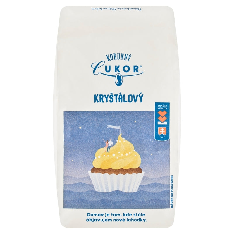 Cukor kryštálový, Korunný 1kg