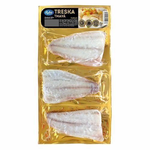 Mrazená Treska tmavá filety 400g gl.10% Ryba Exklusiv