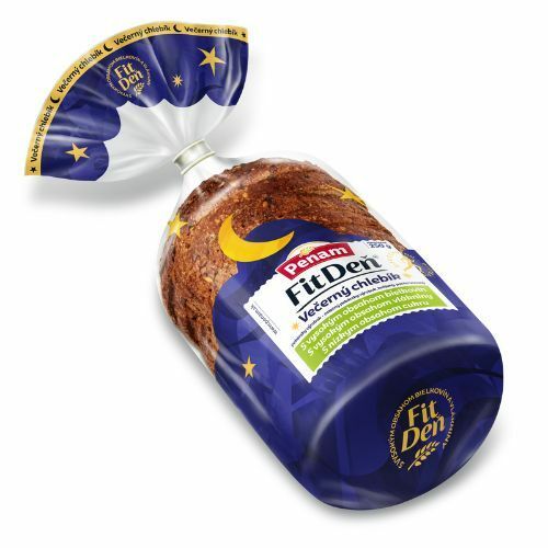 Chlieb večerný krájaný balený PENAM 250g