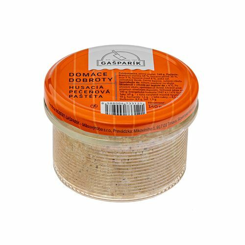 Paštéta Husacia 140g, Gašparík