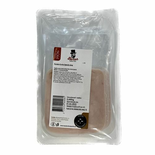 Šunka Kuracia špeciál 85% cca 500g Baron