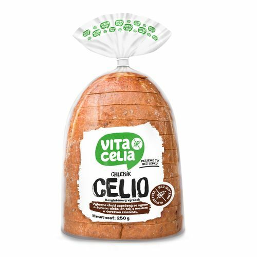 Chlebík bezgluténový krájaný CELIO VITACELIA 250g