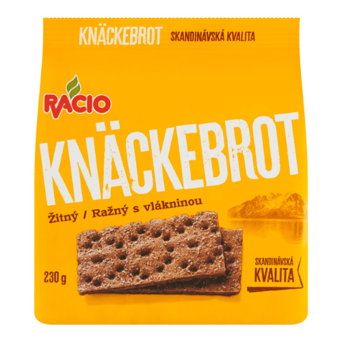 RACIO Knäckebrot ražný s vlákninou 230g