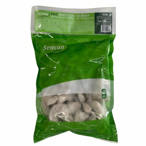 Mrazené Krevety Vannamei lúpané 16/20 1kg gl.20% Seacon