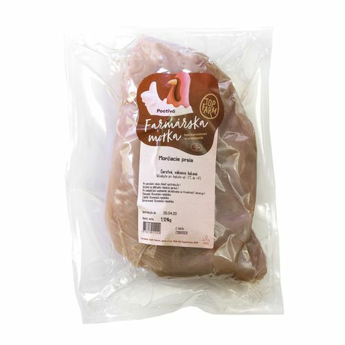 Morčacie prsia bez kosti a kože cca 1kg TopFarm