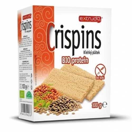 Crispins proteínové plátky 100g Extrudo
