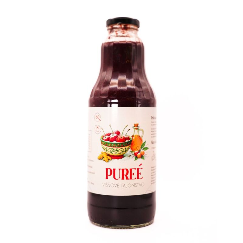 Pyré višňové tajomstvo 1l Pureé