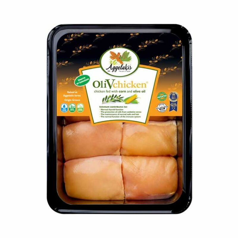 Kuracie stehná OliVChicken BKK cca 750g Aggelakis