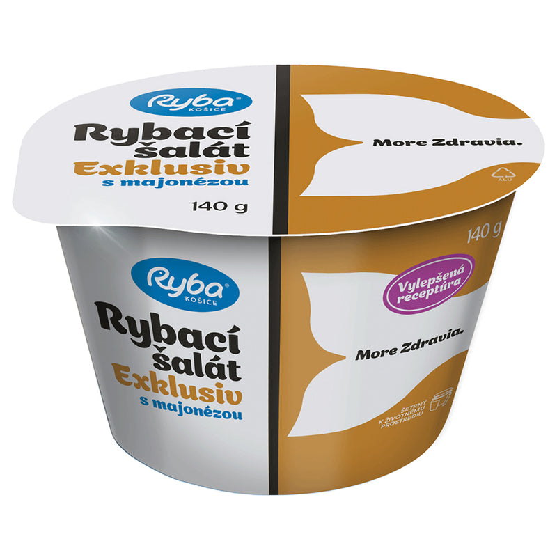Šalát Rybací Exklusiv 140g Ryba More Zdravia