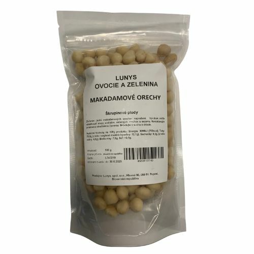Makadamové orechy 500g Lunys