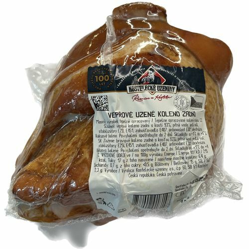 Koleno bravčové údené s kosťou cca 1,8kg, KU