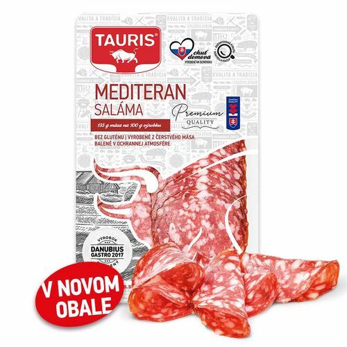 Saláma Mediteran 75g NOA, Tauris