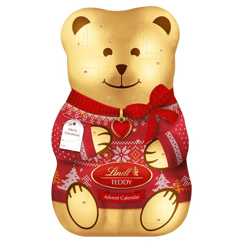 Lindt Adventný kalendár Teddy 310g
