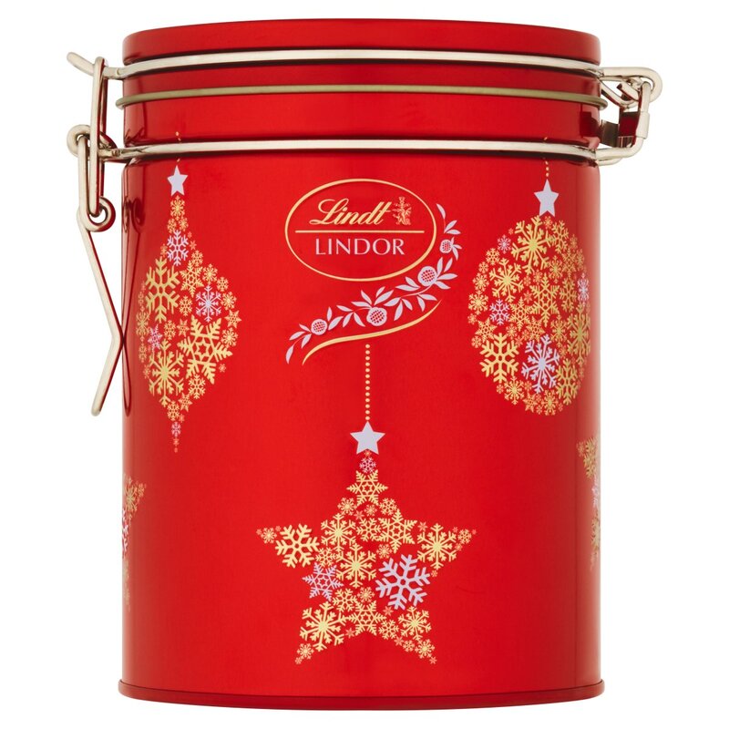 Lindt Lindor pralinky s mliečna čokoládou plech 150g