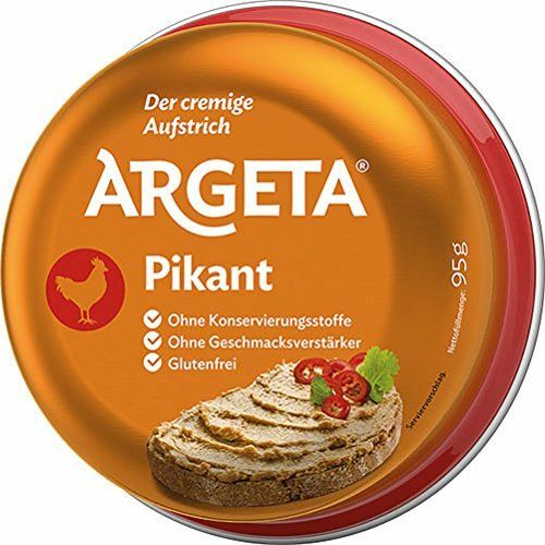 Paštéta mäsová kuracia pikant 95g, Argeta