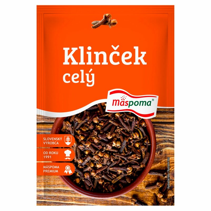 Korenie Klinček celý 20g Mäspoma