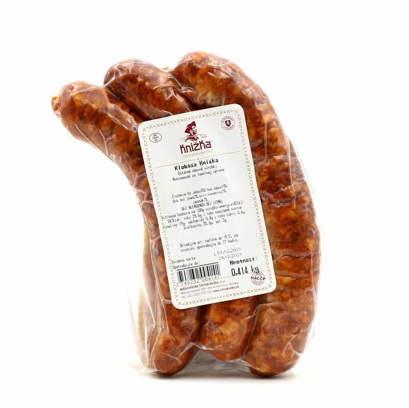 Klobása domáca cca 500g Knižka