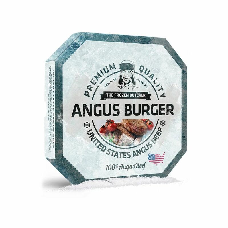 Mrazený Hovädzí Burger US Angus 2x125g The Frozen Butcher