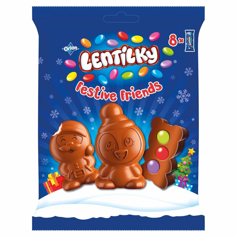 Orion Lentilky Veselí vianoční kamaráti 65g