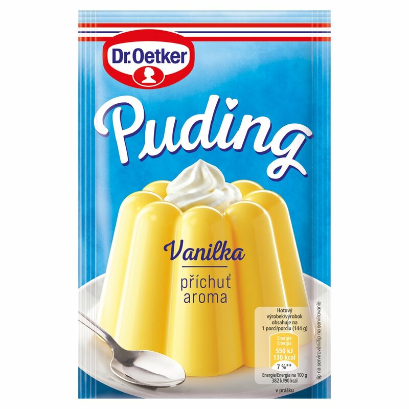 Puding aróma Vanilka 38g Dr. Oetker