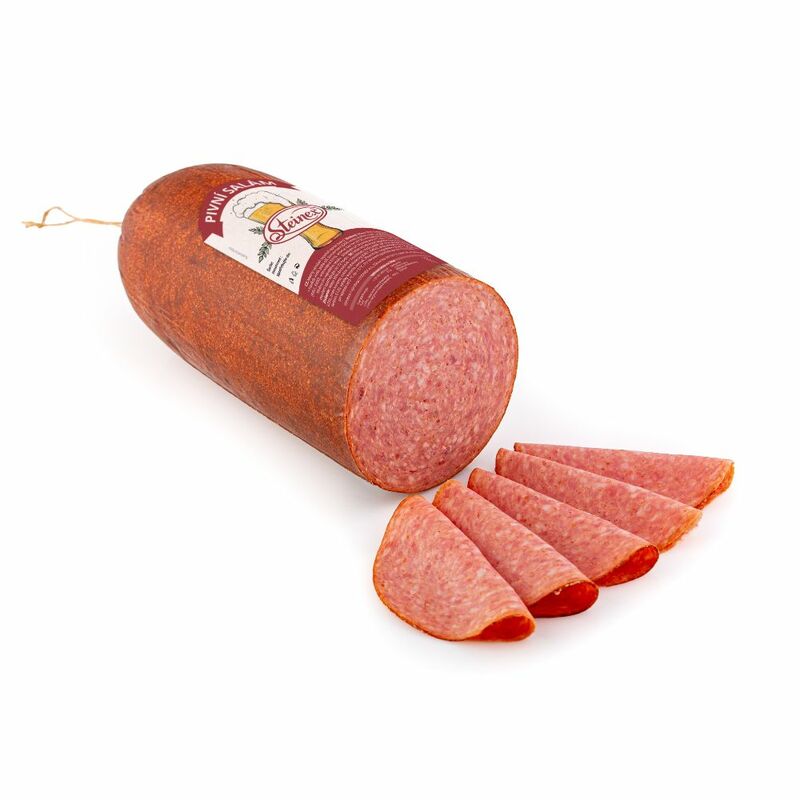 Saláma pivná cca 2kg Steinex