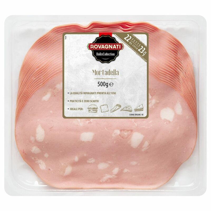 Saláma Mortadella nárez 500g Rovagnati