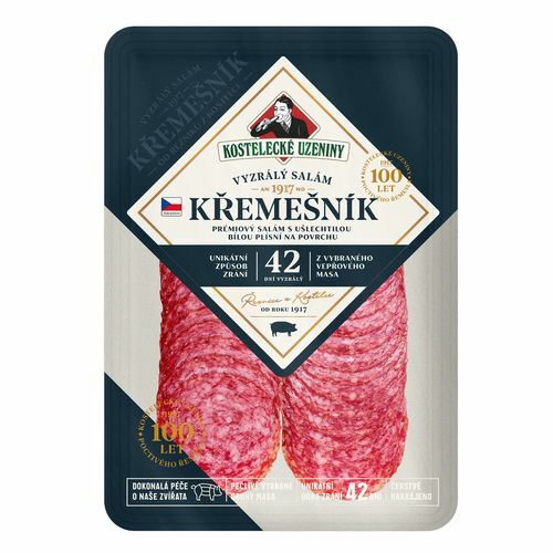 Saláma Křemešník nárez 100g, KU