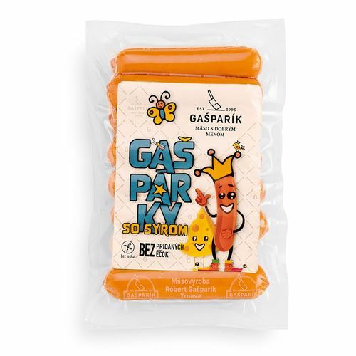 Párky Detské Gašpárky so syrom 250g Gašparík