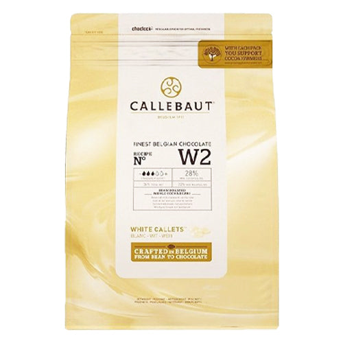 Čokoláda biela CALLEBAUT 2,5kg