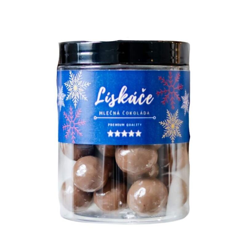 Lieskovce v mliečnej čokoláde 200g Alika