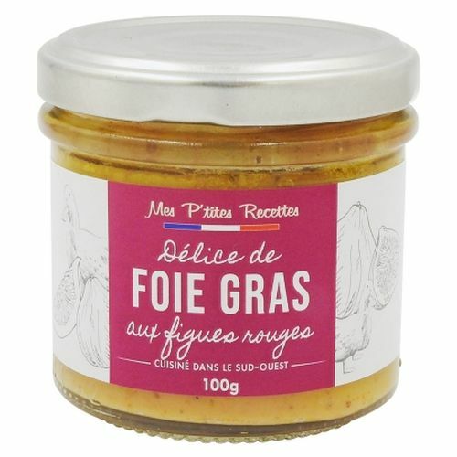 Kačacia Foie Gras s figami 100g Mes P´tites