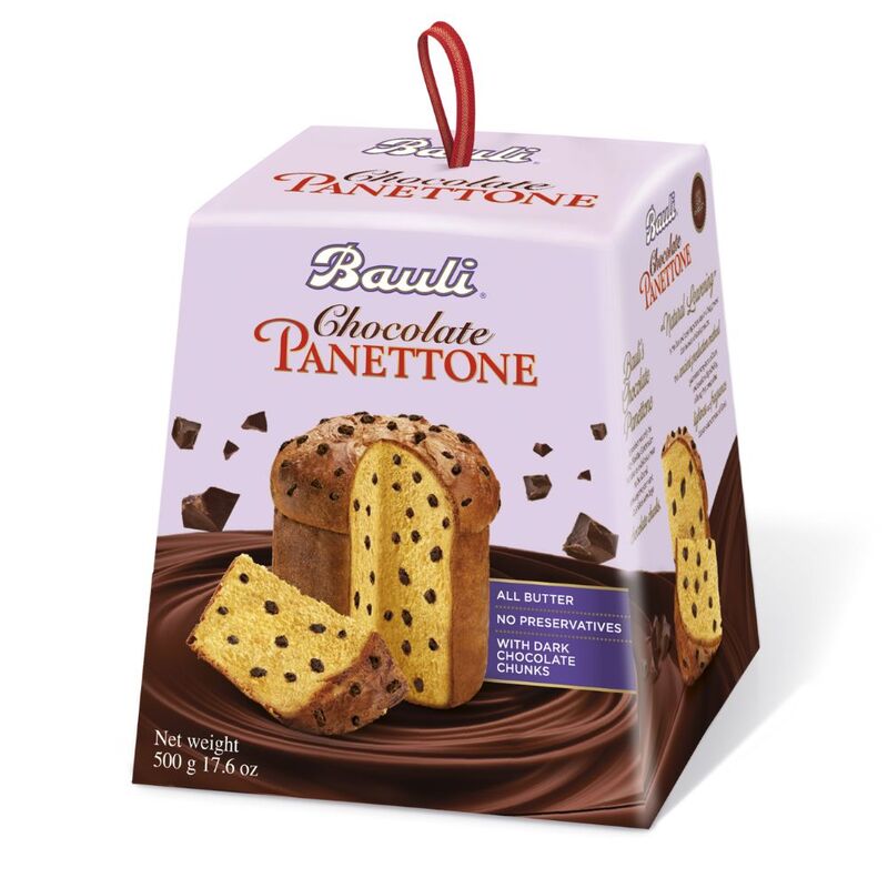 Panettone Čokoládové kúsky 500g Bauli