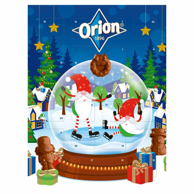 Orion Adventný kalendár mliečny 85g
