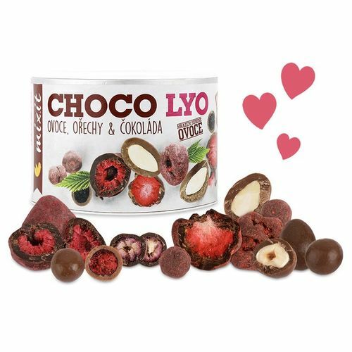 Chrumkavé ovocie a orechy v čokoláde 180g, Mixit