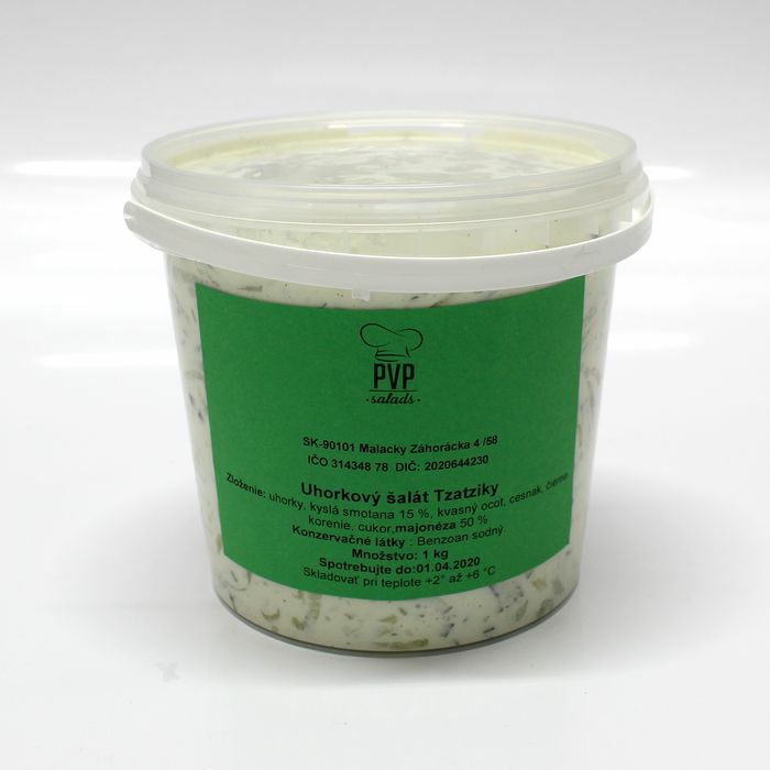 Šalát Tzatziky 1kg PVP