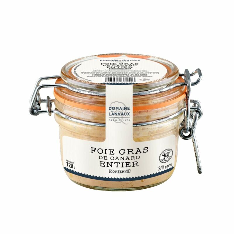 Kačacia foie gras celá 120g Domaine de Lanvaux