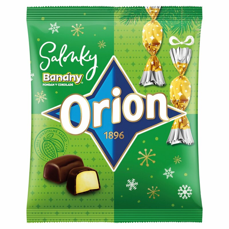 Orion Salónky Banány 340g