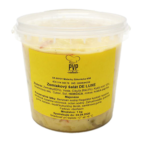 Šalát Zemiakový majonézový DE LUXE 1kg PVP
