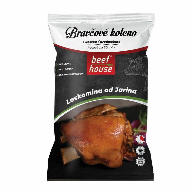 Bravčové koleno s kosťou 750g Sous-vide, Beef House