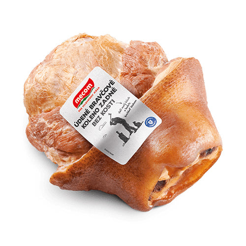 Koleno bravčové údené zadné bez kosti cca 1kg, Mecom