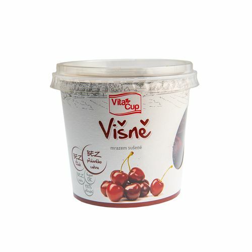 Lyofilizované višne celé 35g VitaCup