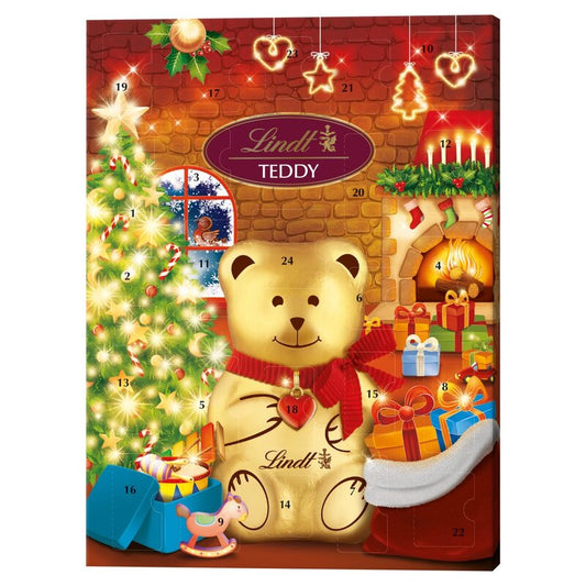 Lindt Adventný kalendár Teddy Xmas Tree 170g