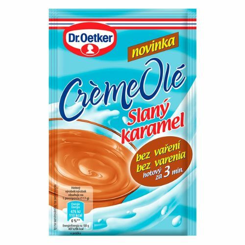Creme Olé slaný karamel 53g Dr. Oetker