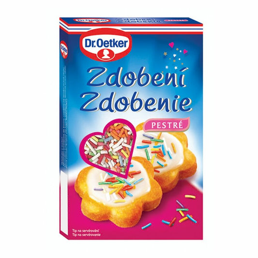 Zdobenie pestré 80g Dr. Oetker