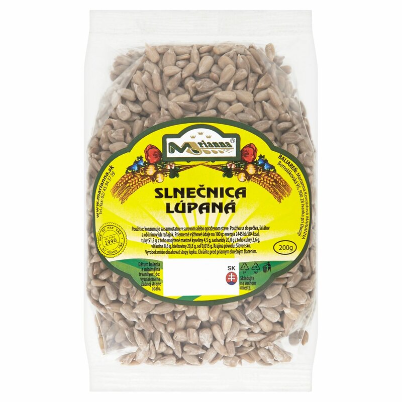 Slnečnica lúpaná Marianna 200g