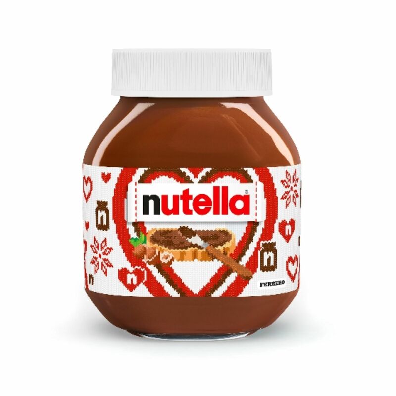 Nutella Nátierka z lieskovcov a kakaa Xmas 750g